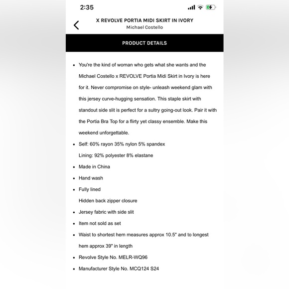 X REVOLVE Portia set - Picture 4 of 9